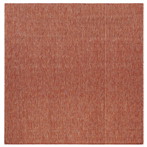 Liora Manne Carmel Texture Stripe Indoor Outdoor Area Rug Red