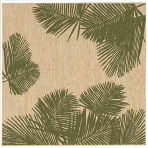 Liora Manne Carmel Palm Indoor Outdoor Area Rug Green