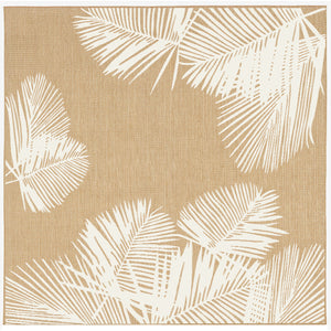 Liora Manne Carmel Palm Indoor Outdoor Area Rug Sand