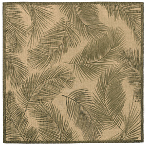 Liora Manne Carmel Fronds Indoor Outdoor Area Rug Green