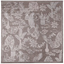 Load image into Gallery viewer, Liora Manne Carmel Collage Indoor Outdoor Area Rug Black