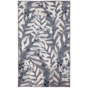 Liora Manne Canyon Vines Indoor Outdoor Area Rug Charcoal