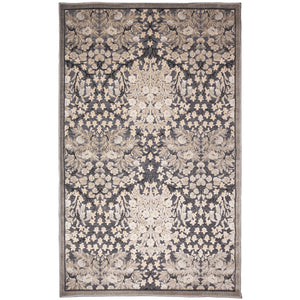 Liora Manne Canyon Flower Patch Indoor Outdoor Area Rug Charcoal