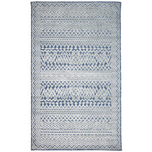 Load image into Gallery viewer, Liora Manne Canyon Tribal Stripe Indoor Outdoor Area Rug Navy