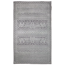 Load image into Gallery viewer, Liora Manne Canyon Tribal Stripe Indoor Outdoor Area Rug Charcoal