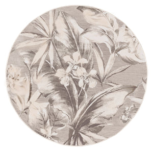 Liora Manne Canyon Tropical Leaf Indoor Outdoor Area Rug Ivory
