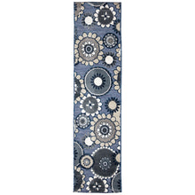 Load image into Gallery viewer, Liora Manne Canyon Disco Indoor Outdoor Area Rug Navy