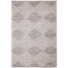 Load image into Gallery viewer, Liora Manne Dunes Modern Diamond Indoor Outdoor Area Rug Silver