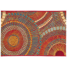 Load image into Gallery viewer, Liora Manne Esencia Circles Indoor Outdoor Mat Saffron