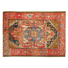Load image into Gallery viewer, Liora Manne Esencia Heriz Indoor Outdoor Mat Red/multi