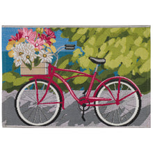 Load image into Gallery viewer, Liora Manne Esencia Summer Ride Indoor Outdoor Mat Blue