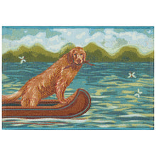 Load image into Gallery viewer, Liora Manne Esencia Lake Dog Indoor Outdoor Mat Green