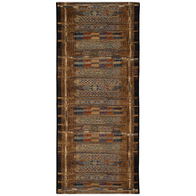 Load image into Gallery viewer, Liora Manne Esencia Tribal Stripe Indoor Outdoor Mat Gold