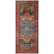 Load image into Gallery viewer, Liora Manne Esencia Heriz Indoor Outdoor Mat Red/multi