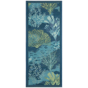 Liora Manne Marina Coral Garden Indoor Outdoor Area Rug Lapis