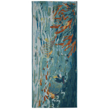 Load image into Gallery viewer, Liora Manne Esencia Fantasea Indoor Outdoor Mat Ocean