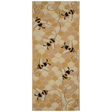 Load image into Gallery viewer, Liora Manne Esencia Bee Free Indoor Outdoor Mat Honey