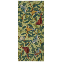 Load image into Gallery viewer, Liora Manne Esencia Birds Of A Feather Indoor Outdoor Mat Green
