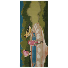 Load image into Gallery viewer, Liora Manne Esencia Bathing Birdies Indoor Outdoor Mat Green