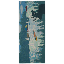 Load image into Gallery viewer, Liora Manne Esencia Lake Life Indoor Outdoor Mat Blue