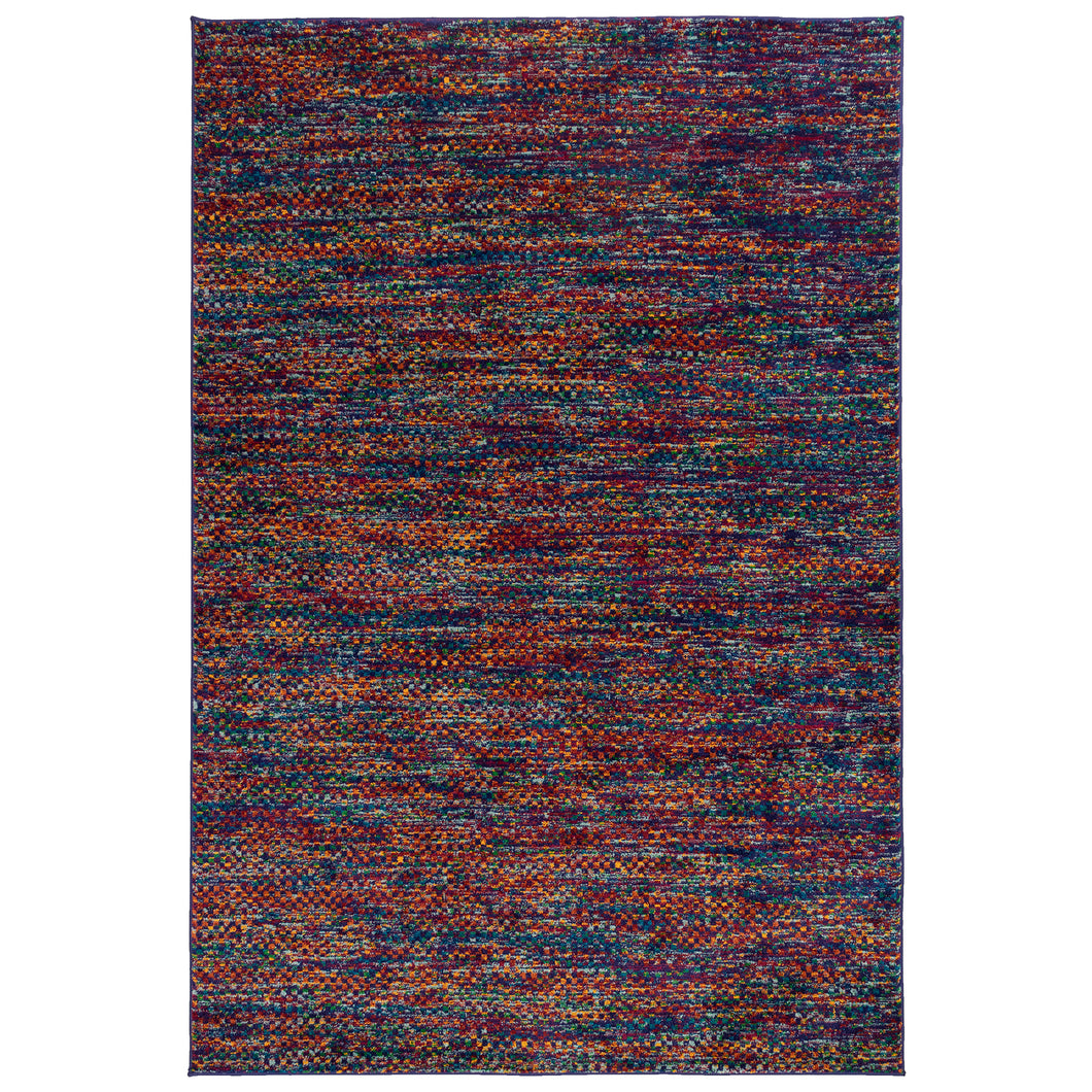 Liora Manne Fiesta Tweed Indoor Rug Blue