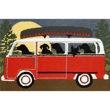 Load image into Gallery viewer, Liora Manne Frontporch Camping Trip Indoor Outdoor Area Rug Red