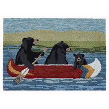 Load image into Gallery viewer, Liora Manne Frontporch Are We Bear Yet? Indoor Outdoor Area Rug Lake