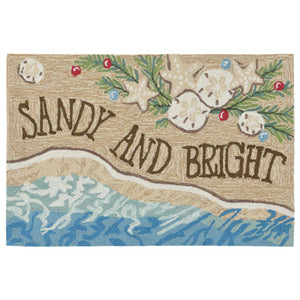 Liora Manne Frontporch Sandy & Bright Indoor Outdoor Area Rug Sand