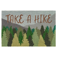 Load image into Gallery viewer, Liora Manne Frontporch Take A Hike Indoor Outdoor Area Rug Forest