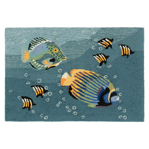 Liora Manne Frontporch Aquarium Indoor Outdoor Area Rug Ocean