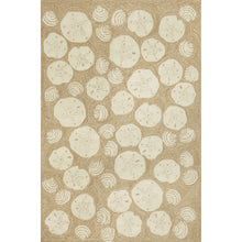 Load image into Gallery viewer, Liora Manne Frontporch Shell Toss Indoor Outdoor Area Rug Natural