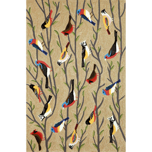 Liora Manne Frontporch Birds Indoor Outdoor Area Rug Multi