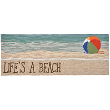 Load image into Gallery viewer, Liora Manne Frontporch Life&#39;s A Beach Indoor Outdoor Area Rug Sand