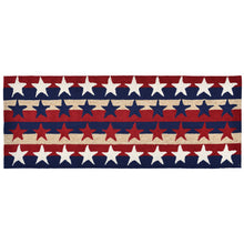 Load image into Gallery viewer, Liora Manne Frontporch Stars &amp; Stripes Indoor Outdoor Area Rug Americana