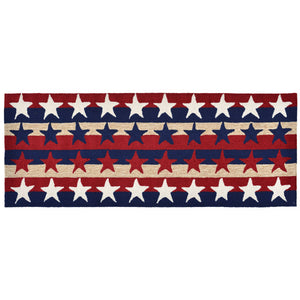 Liora Manne Frontporch Stars & Stripes Indoor Outdoor Area Rug Americana