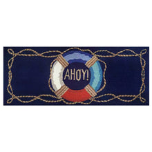 Load image into Gallery viewer, Liora Manne Frontporch Ahoy Indoor Outdoor Area Rug Navy