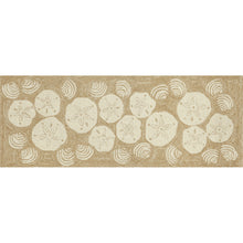 Load image into Gallery viewer, Liora Manne Frontporch Shell Toss Indoor Outdoor Area Rug Natural