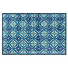 Load image into Gallery viewer, Liora Manne Illusions Madrid Indoor Outdoor Mat Ocean