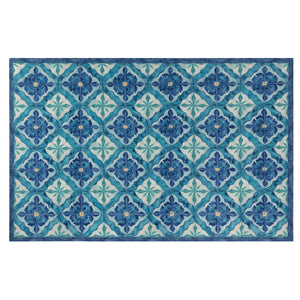 Liora Manne Illusions Madrid Indoor Outdoor Mat Ocean