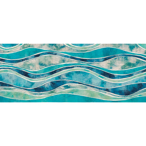 Liora Manne Illusions Wave Indoor Outdoor Mat Ocean