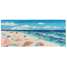 Load image into Gallery viewer, Liora Manne Illusions Dog Beach Indoor Outdoor Mat Ocean