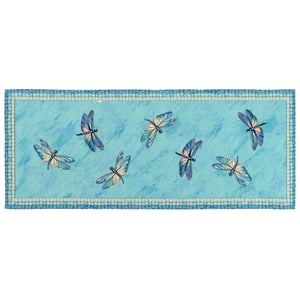 Liora Manne Illusions Dragonflies Indoor Outdoor Mat Lagoon