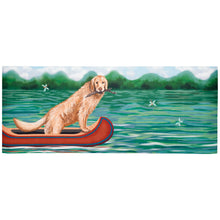 Load image into Gallery viewer, Liora Manne Illusions Lake Dog Indoor Outdoor Mat Green