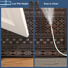 Load image into Gallery viewer, Liora Manne Avena Panel Stripe Indoor Outdoor Area Rug Midnight
