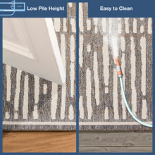 Load image into Gallery viewer, Liora Manne Cove Bamboo Indoor Outdoor Area Rug Grey