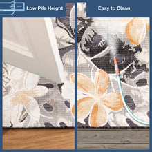 Load image into Gallery viewer, Liora Manne Canyon Paradise Indoor Outdoor Area Rug Charcoal