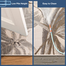 Load image into Gallery viewer, Liora Manne Canyon Tropical Leaf Indoor Outdoor Area Rug Ivory