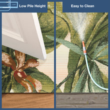 Load image into Gallery viewer, Liora Manne Marina Tropical Leaf Indoor Outdoor Area Rug Cream