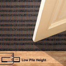 Load image into Gallery viewer, Liora Manne Avena Mosaic Stripe Indoor Outdoor Area Rug Midnight