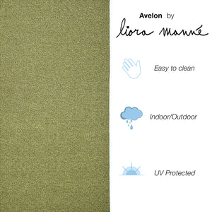 Liora Manne Avalon Texture Indoor Outdoor Area Rug Green